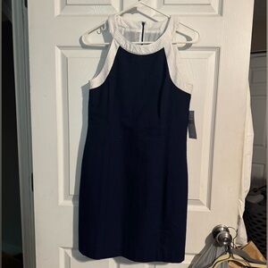Lauren James Classic Navy Dress